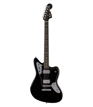 Fender Fender Player Fusion Jaguar Baritone Special - Ebony Fretboard, Black