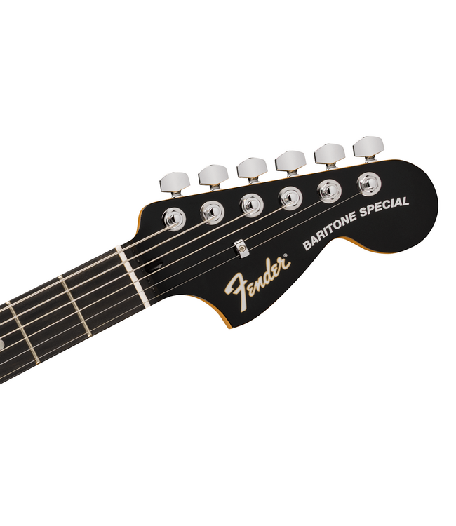 Fender Player Fusion Jaguar Baritone Special - Ebony Fretboard, Black