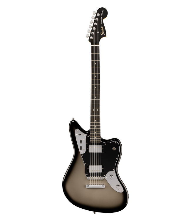 Fender Fender Player Fusion Jaguar Baritone Special - Ebony Fretboard, Silver Burst