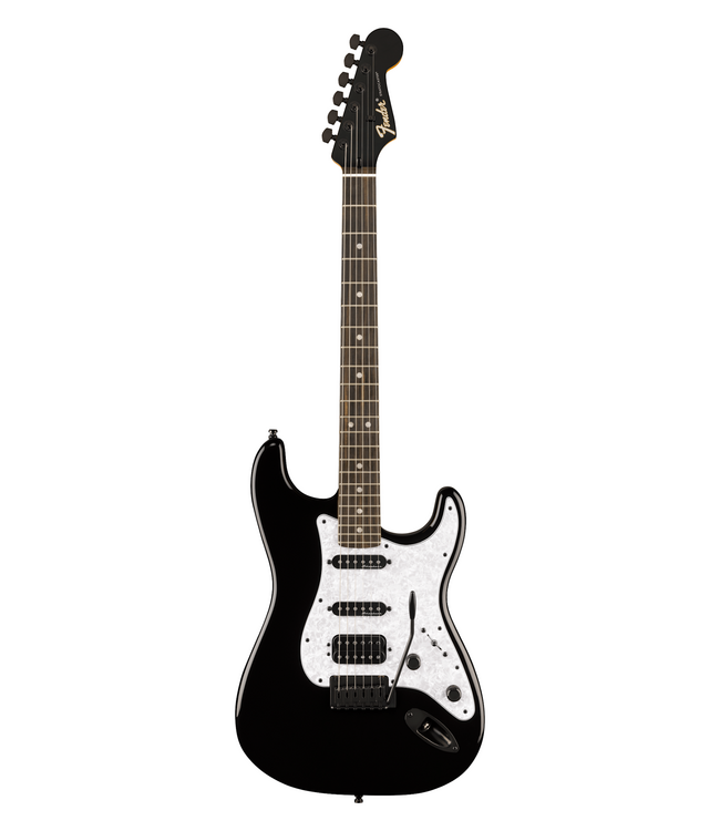 Fender Fender Player Fusion Stratocaster HSS - Ebony Fretboard, Black