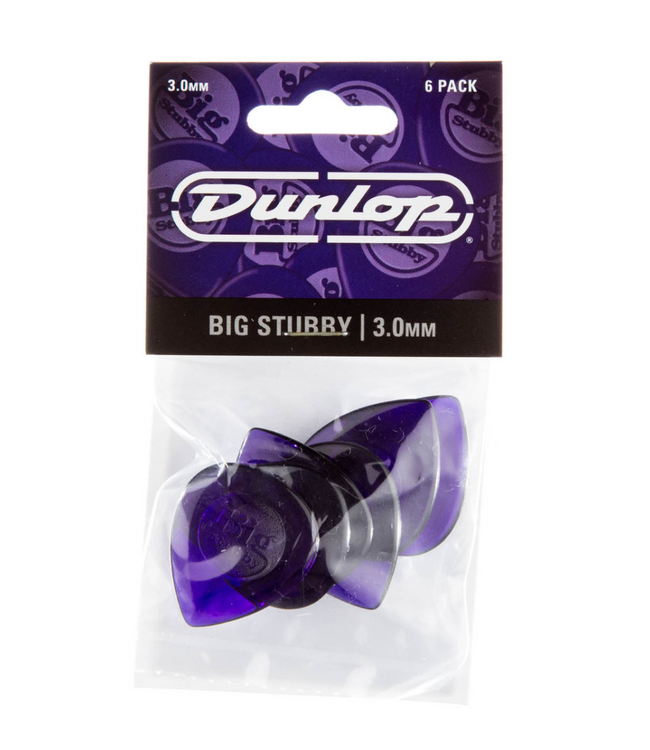 Dunlop Big Stubby Guitar Picks - 3.0mm