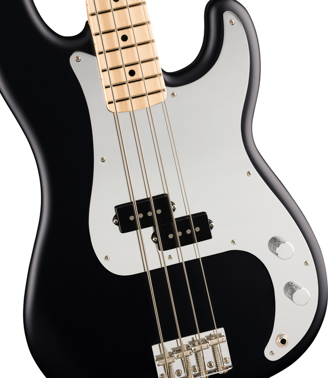 Fender 50th Anniversary Steve Harris Precision Bass - Maple Fretboard, Satin Black