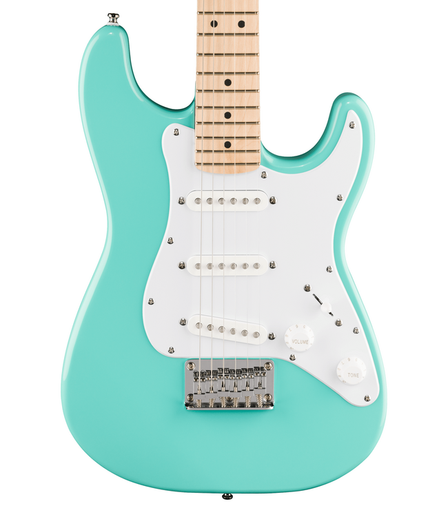 Squier Mini Stratocaster - Maple Fretboard, Sea Foam Green