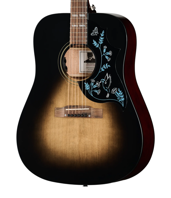 Epiphone Eric Church Hummingbird Dark - Cobra Burst