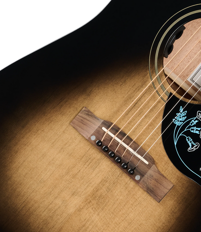 Epiphone Eric Church Hummingbird Dark - Cobra Burst