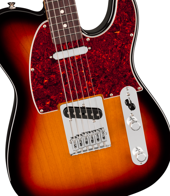 Fender 75th Anniversary Player II Baritone Telecaster - Rosewood Fretboard, 3-Colour Sunburst