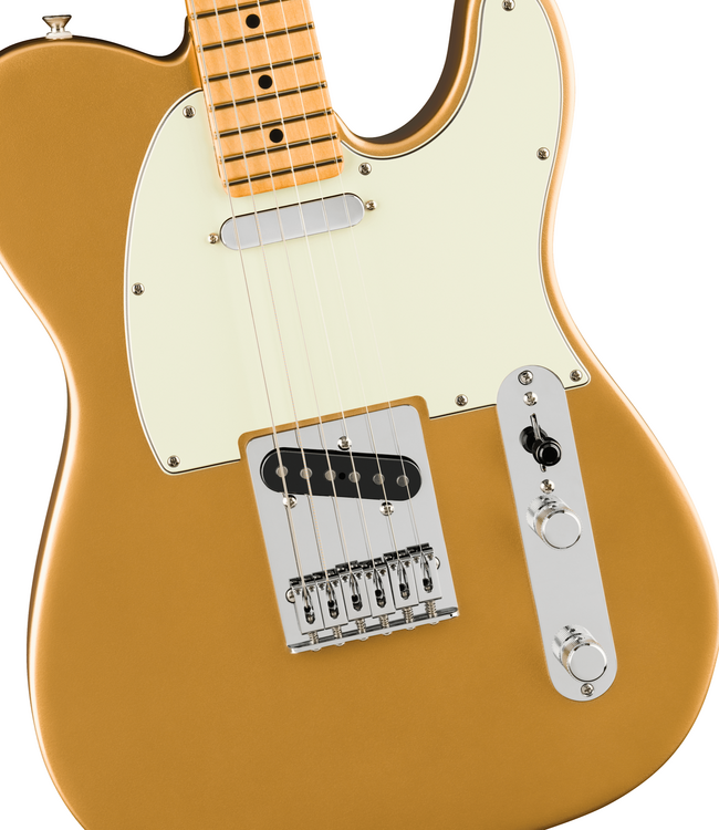Fender 75th Anniversary Player II Telecaster - Maple Fretboard, Aztec Gold