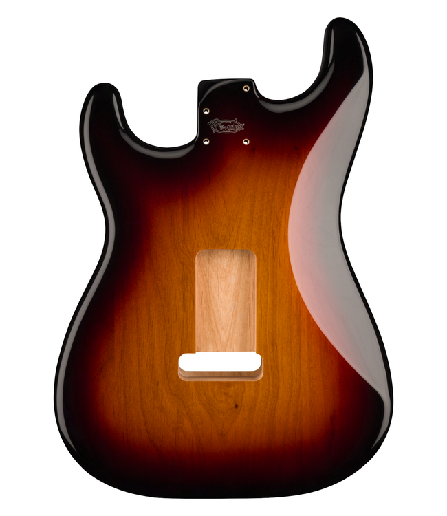 Fender Deluxe Stratocaster Body - 3-Colour Sunburst