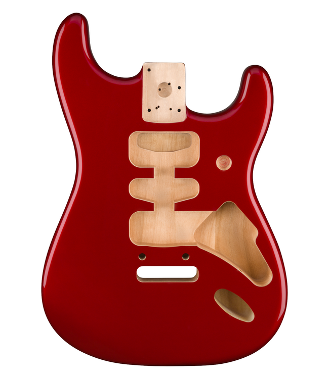 Fender Deluxe Stratocaster Body - Candy Apple Red