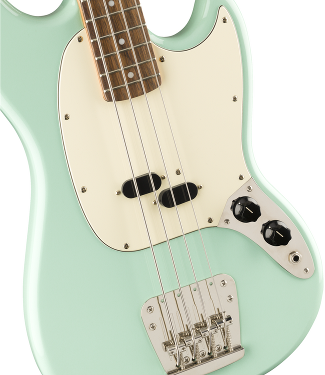 Squier Classic Vibe '60s Mustang Bass - Laurel Fretboard, Surf Green