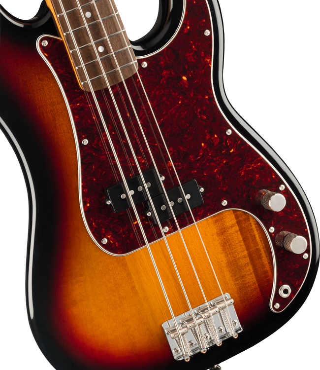 Squier Classic Vibe '60s Precision Bass - Laurel Fretboard, 3-Colour Sunburst