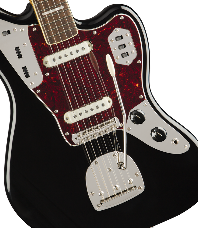 Squier Classic Vibe '70s Jaguar - Laurel Fretboard, Black