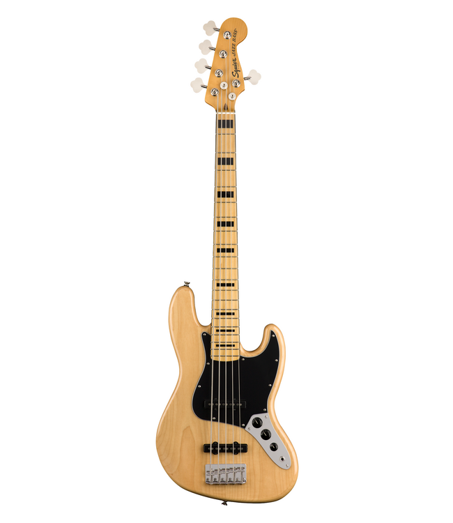 Squier Classic Vibe '70s Jazz Bass V - Maple Fretboard, Natural