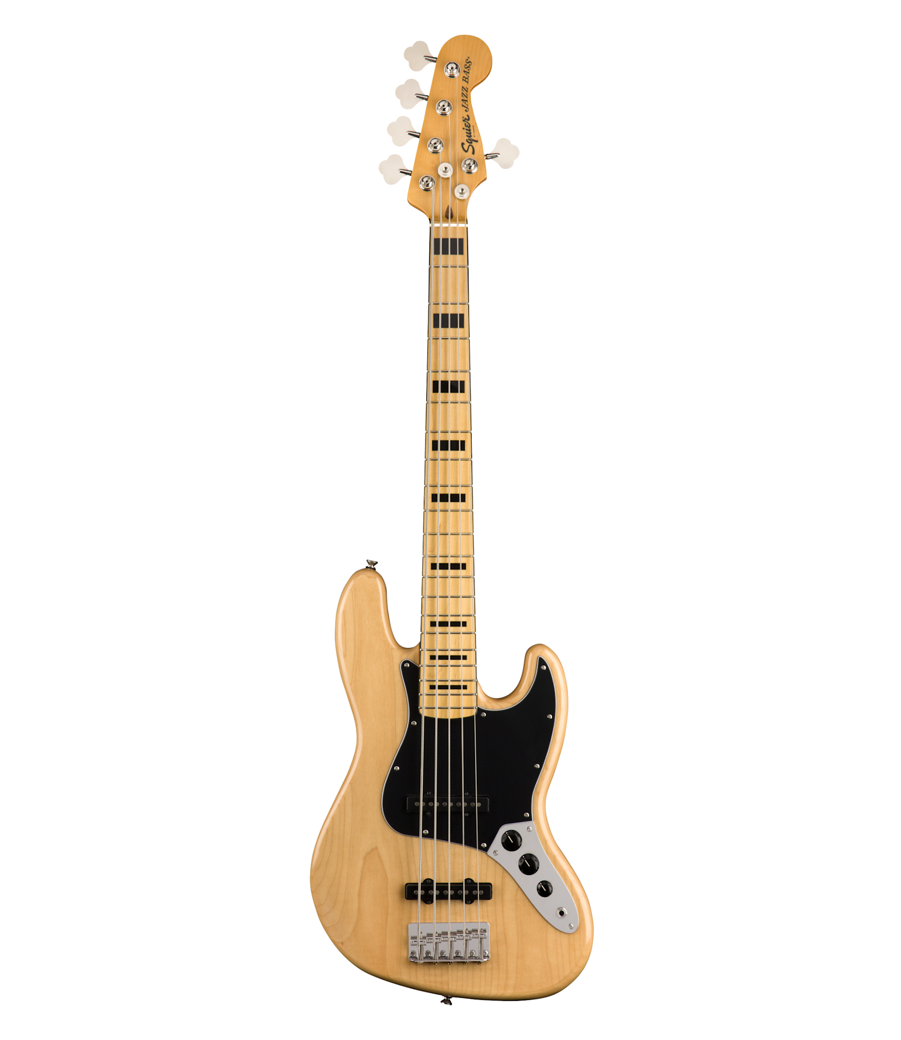 Squier Classic Vibe '70s Jazz Bass V - Maple Fretboard, Natural