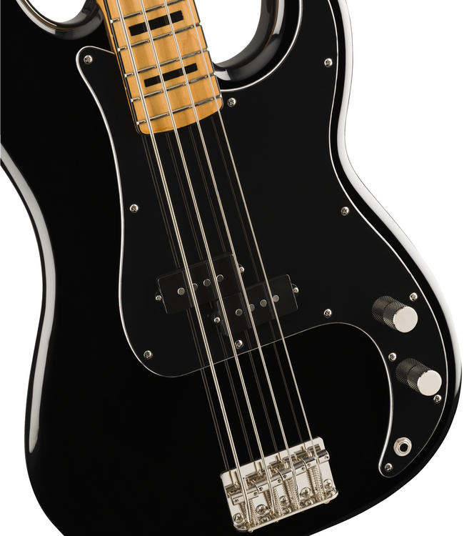 Squier Classic Vibe '70s Precision Bass - Maple Fretboard, Black
