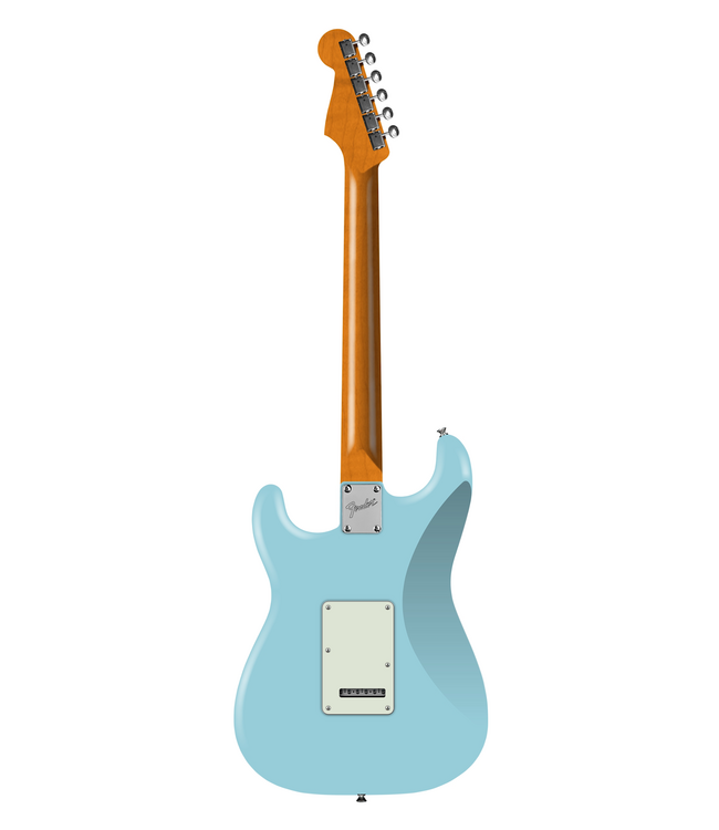 Fender American Professional Classic Stratocaster - Roasted Maple Fretboard, Daphne Blue