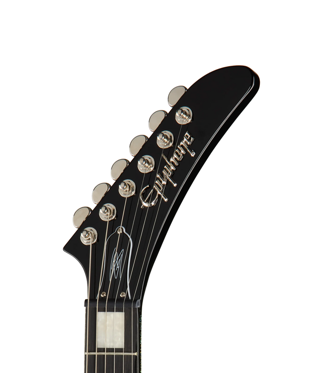 Epiphone Lzzy Hale Explorer Custom - Black Diamond Holographic Sparkle