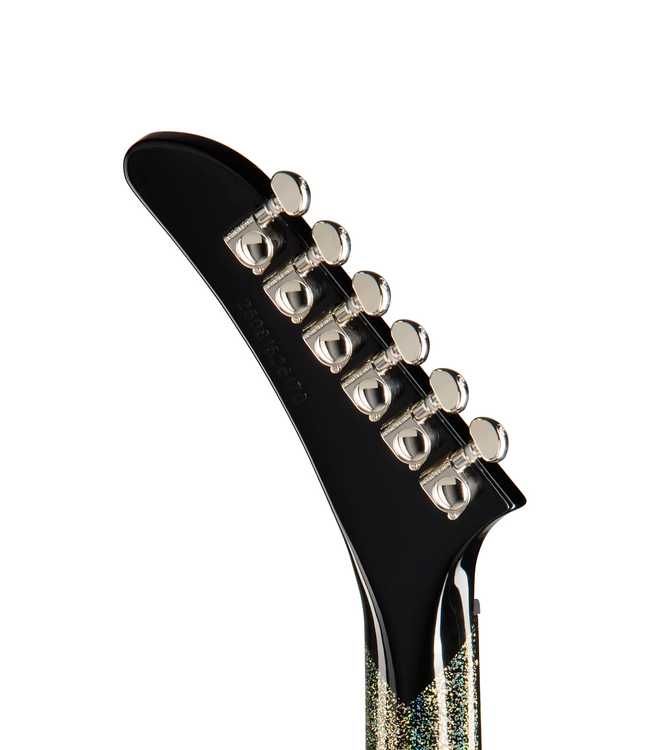 Epiphone Lzzy Hale Explorer Custom - Black Diamond Holographic Sparkle