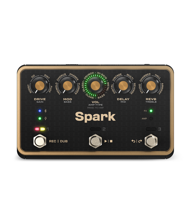 Positive Grid Spark PEDAL Smart Guitar Amplifier & Multi-Effects Pedal