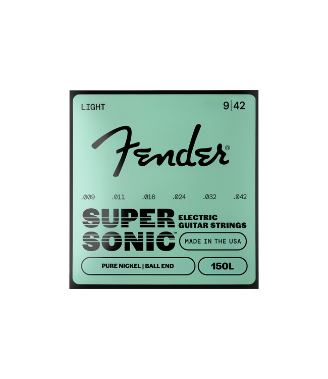 Fender SuperSonic 150 Pure Nickel Electric Guitar Strings - 09-42 Light