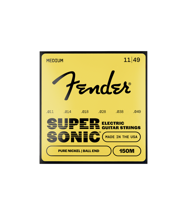 Fender SuperSonic 150 Pure Nickel Electric Guitar Strings - 11-49 Medium