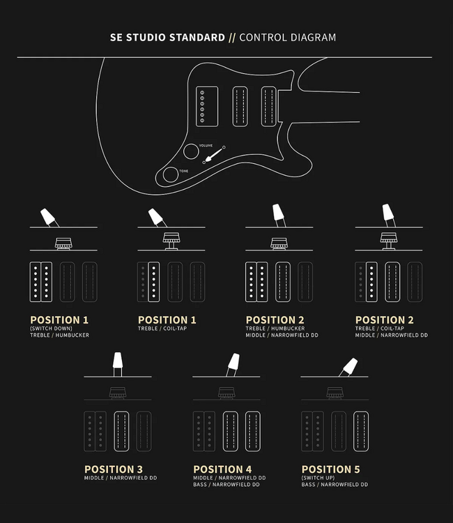 PRS SE Studio Standard - Silverstone Grey
