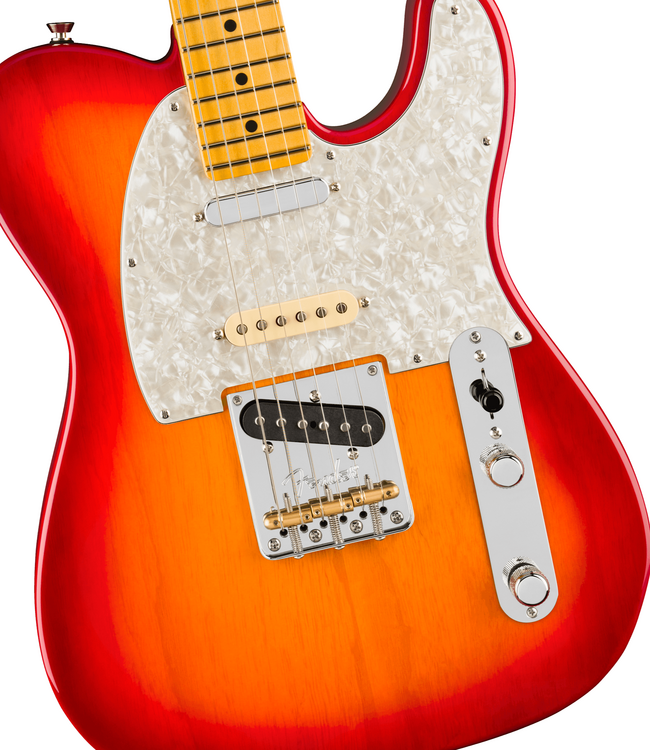 Fender American Professional Hotshot Telecaster - Maple Fretboard, Aged Cherry Burst