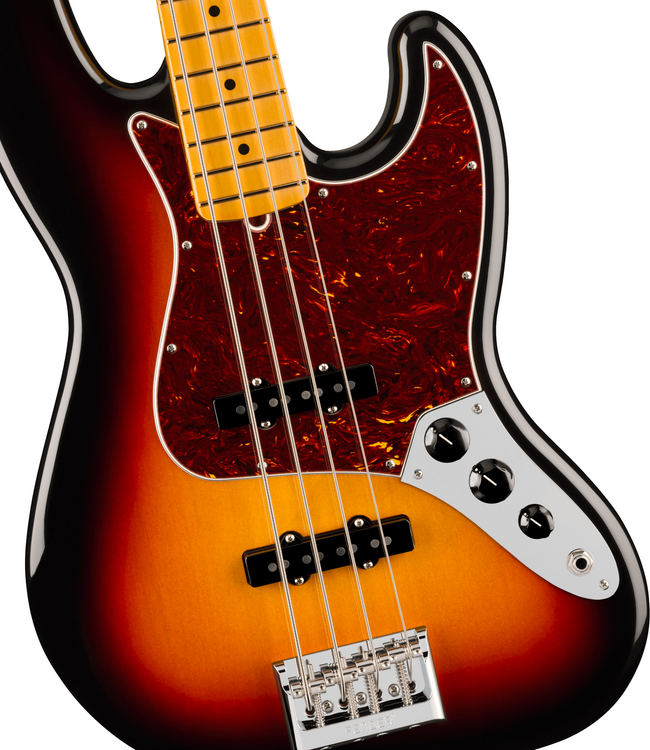 Fender American Professional Jazz Bass - Maple Fretboard, 3-Colour Sunburst