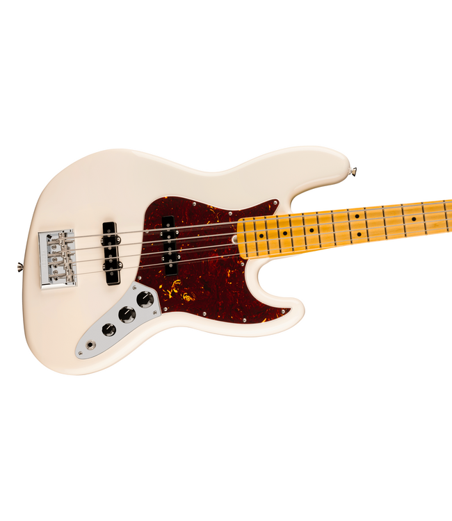 Fender American Professional Jazz Bass - Maple Fretboard, Olympic White
