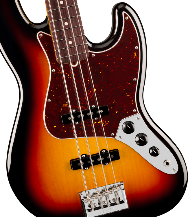 Fender American Professional Jazz Bass - Rosewood Fretboard, 3-Colour Sunburst