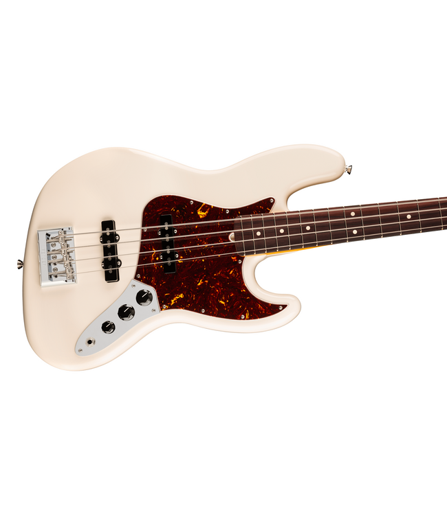 Fender American Professional Jazz Bass - Rosewood Fretboard, Olympic White