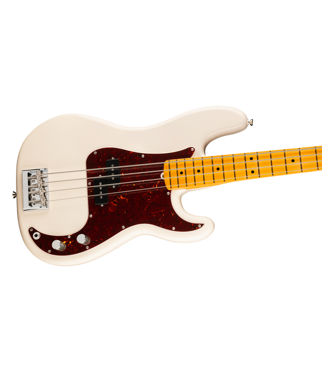 Fender American Professional Precision Bass - Maple Fretboard, Olympic White