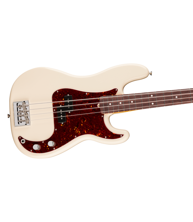 Fender American Professional Precision Bass - Rosewood Fretboard, Olympic White