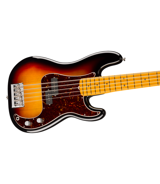 Fender American Professional Precision Bass V - Maple Fretboard, 3-Colour Sunburst