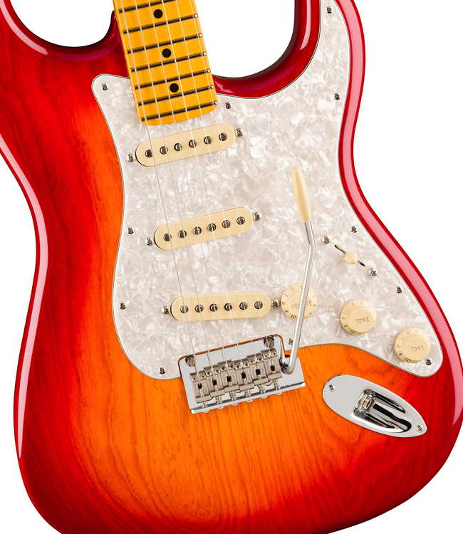 Fender American Professional Stratocaster - Maple Fretboard, Aged Cherry Burst