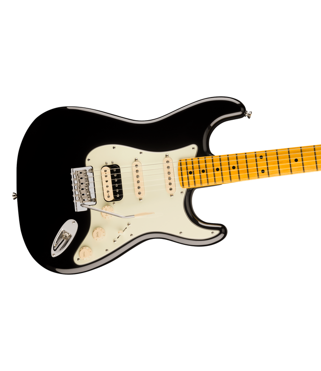 Fender American Professional Stratocaster HSS - Maple Fretboard, Black