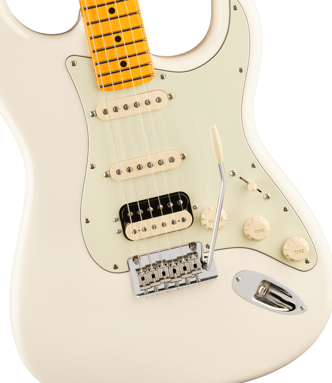 Fender American Professional Stratocaster HSS - Maple Fretboard, Olympic White