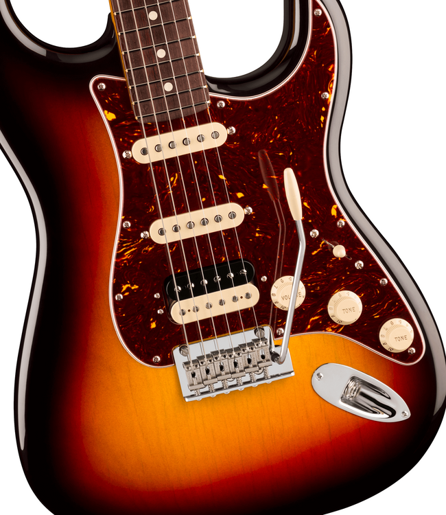 Fender American Professional Stratocaster HSS - Rosewood Fretboard, 3-Colour Sunburst