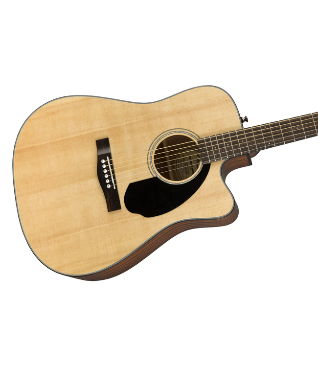 Fender CD-60SCE Dreadnought Cutaway - Walnut Fretboard, Natural