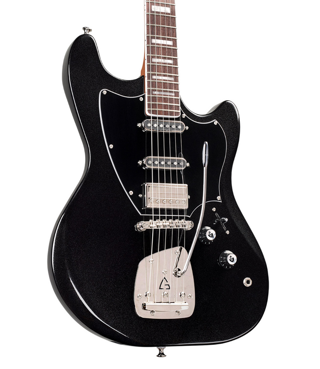 Guild Surfliner Deluxe - Black Metallic
