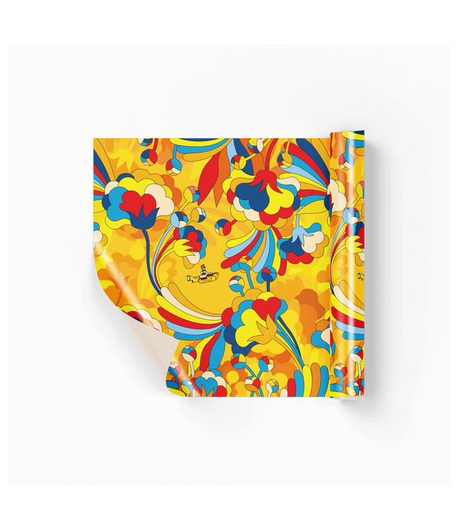 Beatles Yellow Submarine Wrapping Paper Bundle