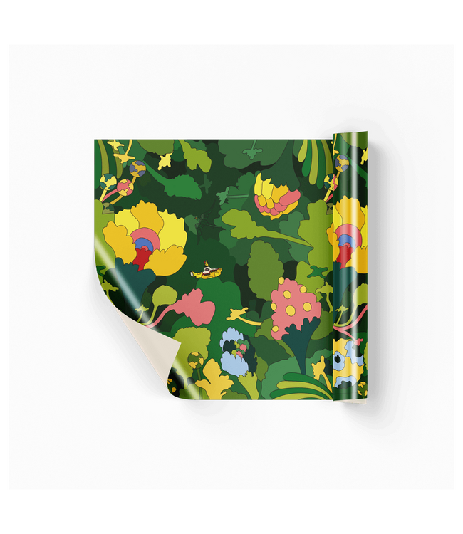 Beatles Yellow Submarine Wrapping Paper Bundle