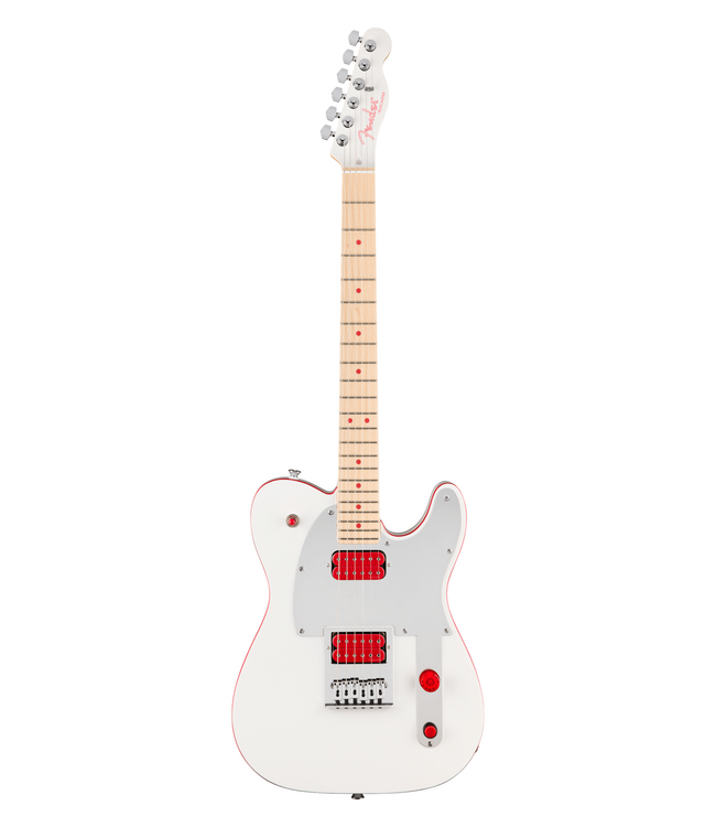 Fender John 5 Ghost Telecaster - Maple Fretboard, White