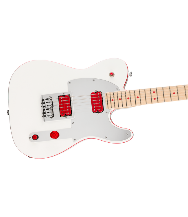 Fender John 5 Ghost Telecaster - Maple Fretboard, White