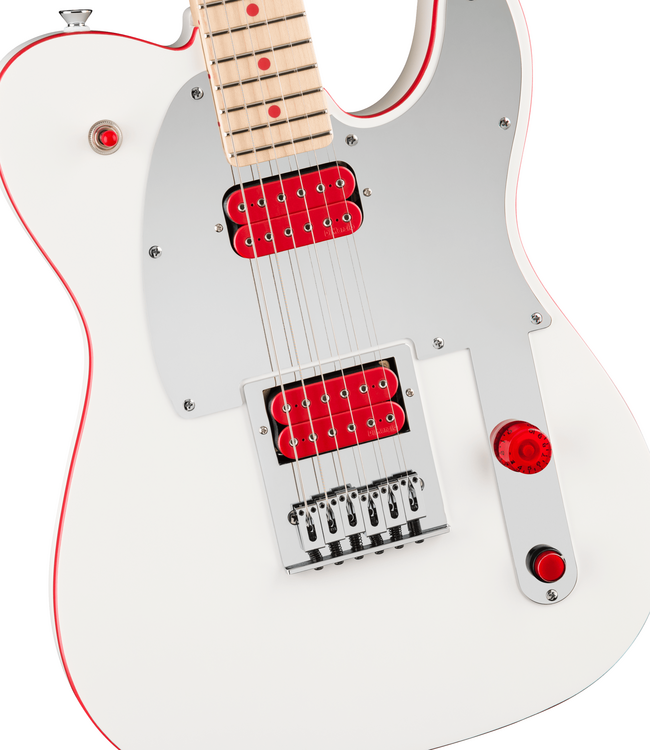 Fender John 5 Ghost Telecaster - Maple Fretboard, White