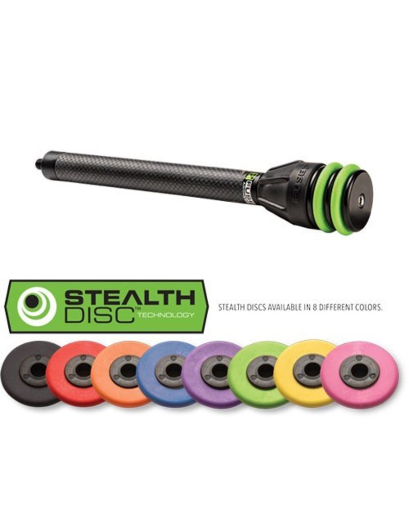 FUSE ARCHERY FUSE ARCHERY CARBON TORCH STABILIZER FX 8” BLACK OUT