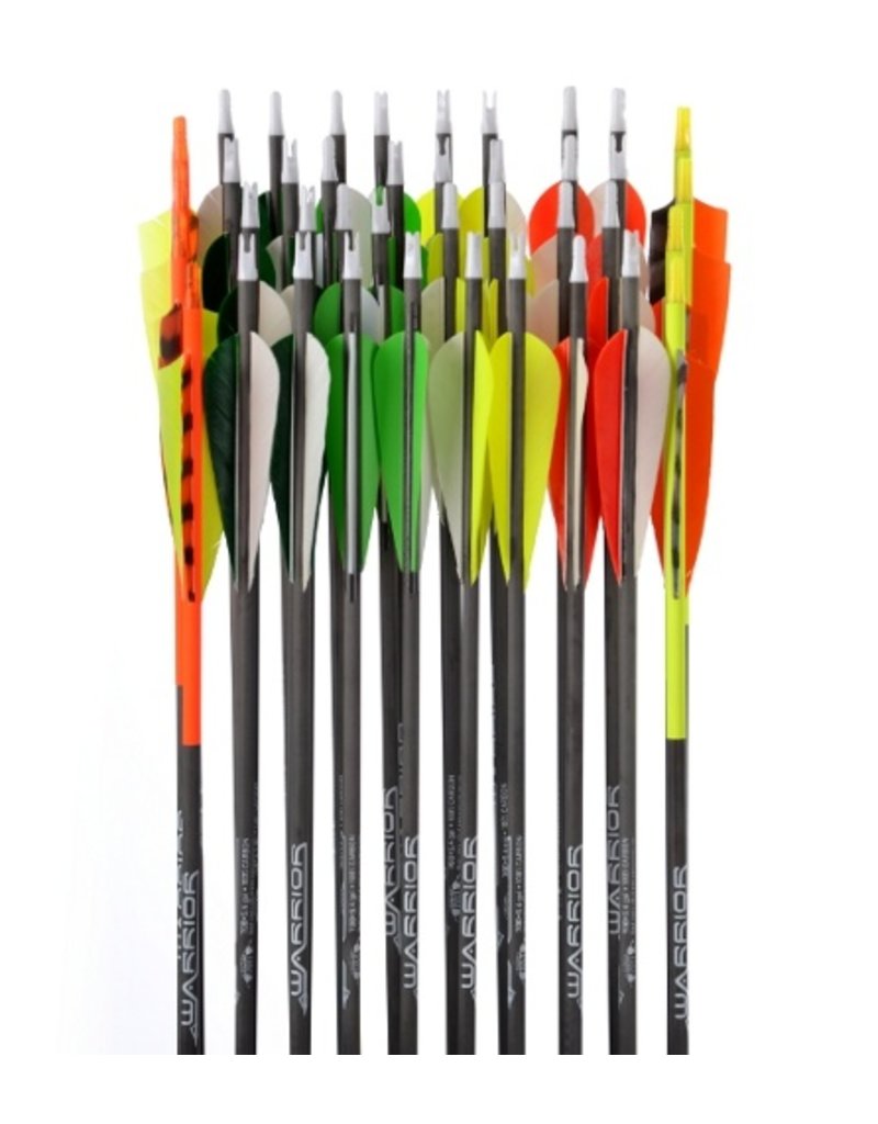 GOLD TIP ARROWS WARRIOR 400 4" FEATHERS Easthill Outdoors