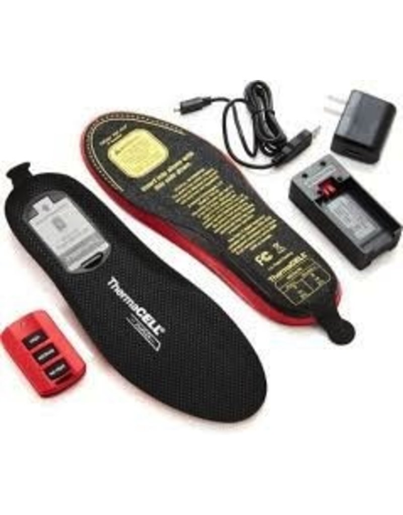 thermacell heated insoles battery