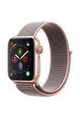 Apple Watch series 4 GPS, Cellular, 40MM, Gold Aluminium Case, Pink Sand Sport Loop