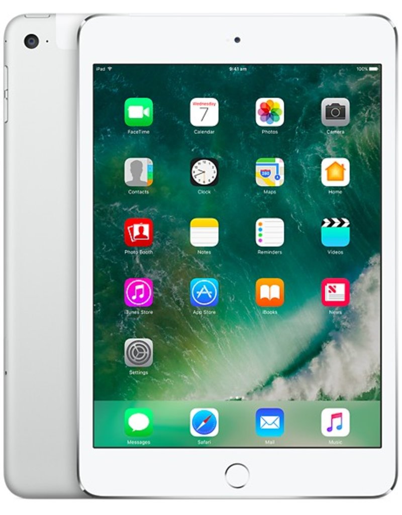 Apple iPad Mini 4 Wifi+Cellular, 128GB, Silver
